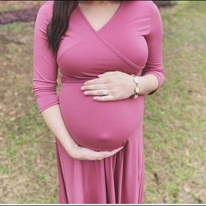 Pinkblush Maternity Maxi Dress
